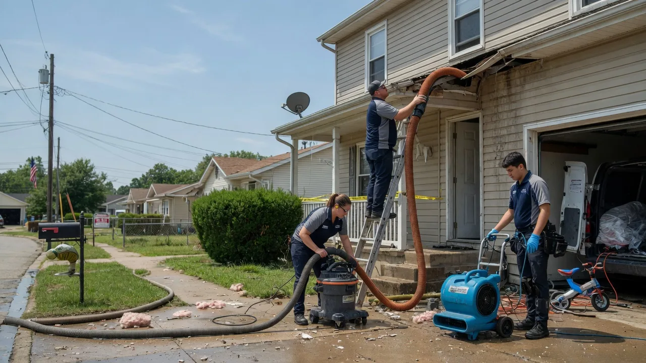 Water Damage Restoration in Warsaw, IL near me